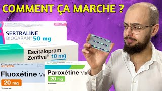 Les ANTIDÉPRESSEURS  Paroxétine Escitalopram Sertraline Fluoxétine… On en parle [upl. by Shanna]