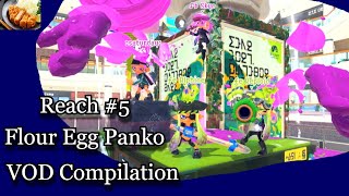 Flour Egg Panko gets to top cut in a low level splatoon tournament Reach5 COMPILATION [upl. by Hendrika]