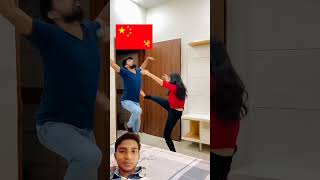 Other countries vs India😂 comedy challenge fun couple ytshorts priyalkukreja comedy funny [upl. by Rita]