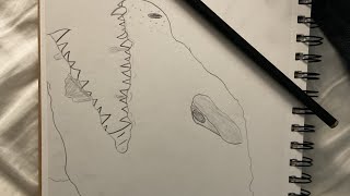 My Godzilla drawing PT2 [upl. by Nylekcaj134]