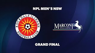 NPL NSW GRAND FINAL  Rockdale Ilinden FC v Marconi Stallions FC [upl. by Somar]