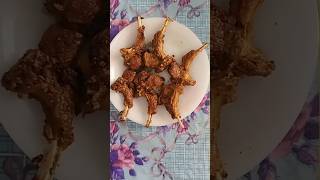 Easy Mutton Chops Recipe shortvideo [upl. by Adao]