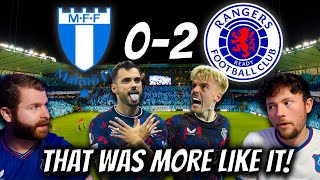 REACTION MALMO 0 RANGERS 2 THE BEST ASSIST WEVE EVER SEEN [upl. by Lionel986]