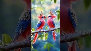 Beautiful Love birds singing lovebirds nature animals [upl. by Herzog144]