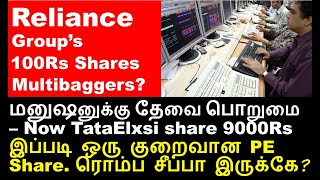 Below 100Rs shares ஏன் ஸ்ட்ராங்காக ஏறுவதில்லை tata elxsi share analysis  Why JampK share up today [upl. by Eyot560]