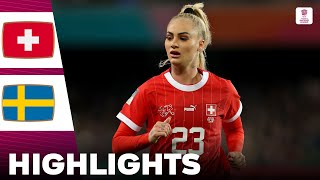 Sweden vs Switzerland  Highlights  UEFA Womens Nations League 01122023 [upl. by Mistrot467]