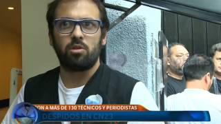 Despidos en CN23  Telefe Noticias [upl. by Roger]