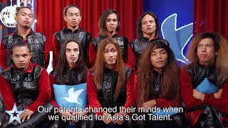 DMX Comvalenoz Traveloka Award Nominee  Asia’s Got Talent 2017 [upl. by Viehmann386]