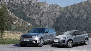 2020 Range Rover Evoque vs 2018 Range Rover Velar [upl. by Jacobson597]