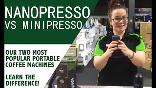 Wacaco Nanopresso vs Minipresso  Demonstration on How to Use  Features amp Specifications Review [upl. by Rintoul]