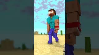 Zombie Becomes Herobrine in Thors Hammer Challenge ⌚⚡Part 2 Transform Watch [upl. by Rosecan]