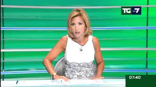 Tg La7  Edizione delle ore 0730 del 03082011 [upl. by Daney707]