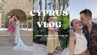 Cyprus Vlog  Family Holiday  Wedding Day 💒 [upl. by Tteraj]