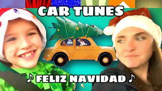 Carpool Karaoke Christmas Edition  Feliz Navidad cartunes [upl. by Okir]