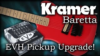 Kramer Baretta Pickup Upgrade [upl. by Nayb487]