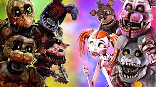 SFM FNaF TJOC vs Fazbear Frights Entertainment [upl. by Gardy332]