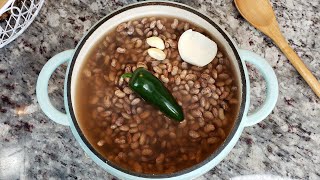 Pot Of Pinto Beans Recipe  Frijoles De La Olla Recipe [upl. by Grania983]