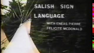 Salish Sign Language 1984 [upl. by Inirt]