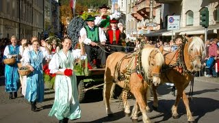 Traubenfest Meran 2016  Festumzug [upl. by Ennovi]