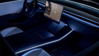 2024 Tesla Model 3 Highland Ambient Lighting Kit Installed🔥  Better Than Factory  Easy Install [upl. by Tsenrae378]