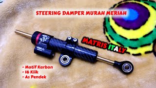 UNBOXING STEERING DAMPER MATRIS ITALY  UNBOXING [upl. by Eniarrol341]