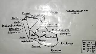 Traffic Flow Diagram यातायात प्रवाह मानारेख। [upl. by Dream]