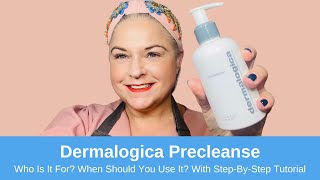 Dermalogica Precleanse  How To Use It amp What Is A Double Cleanse Routine [upl. by Alyehs]