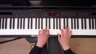 Piano Scales Online A Major Scale Sixth Apart [upl. by Letti]