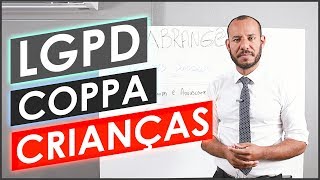 LGPD COPPA Crianças e Adolescentes  Dr Cleylton Mendes [upl. by Pip]