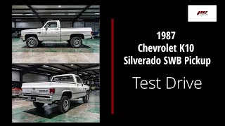 1987 Chevrolet K10 Silverado SWB Pickup Test Drive Review  PC Classic Cars [upl. by Khan]