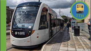 Tram departs Newhaven [upl. by Carleen]