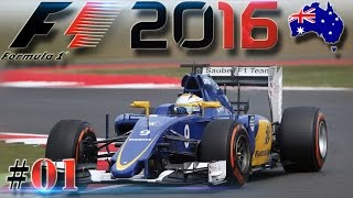 F1 Training in AUSTRALIEN Karriemodus F1 2016 01 [upl. by Bergin]