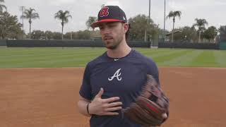 Wilson Baseball  Customs w Ozzie Albies and Dansby Swanson [upl. by Hakaber]