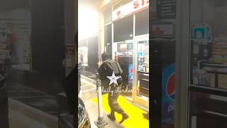 Playboi Carti Is Spotted Wearing Womans Top While Wearing Face Paint At Gas Station [upl. by Belden]