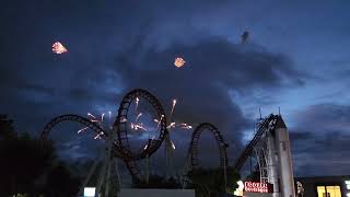 Fireworks Display in Enchanted Kingdom December 2022 Laguna Philippines 🇵🇭 [upl. by Animas135]