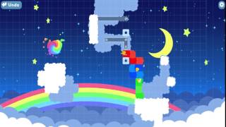 Snakebird  Star Level 1 Solution [upl. by Noside]