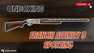 Franchi Affinity 3 Sporting UNBOXING amp FIRST LOOKS [upl. by Luelle]