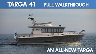 Targa 41 World Premiere Full Walkthrough  The Marine Channel [upl. by Ajnotal]