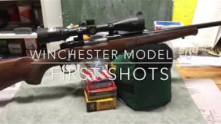 Sitting with the Model 70  Pre64 Winchester Model 70 Featherweight 3006 [upl. by Eicaj435]