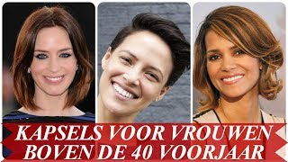 Trend kapsels voor vrouwen boven de 40 voorjaar 2018 [upl. by Flory523]