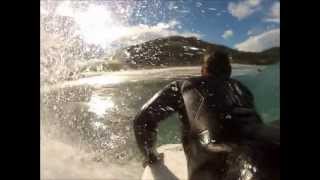 bodyboarding eaglehawk neck in tasmania with the gopro hero2 04032012 [upl. by Dreyer212]