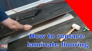 How to fix a damaged Laminate floor plank [upl. by Franckot]