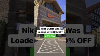 0 Sales Tax At Nike Oregon [upl. by Maillw]