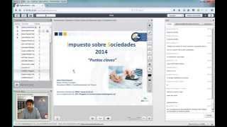 Seminario Puntos claves del Impuesto sobre Sociedades 2014 [upl. by Aeiram]