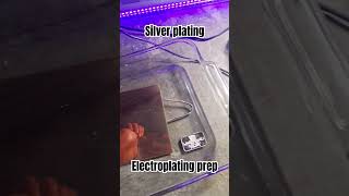 silver silverplate electroplating diy like subscribe [upl. by Rebmit]