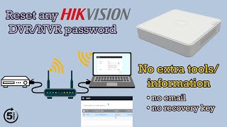 Reset Hikvision DVR NVR admin password in 5 minutes using SADP tool and TFTP Reinstall firmware [upl. by Ecirb]