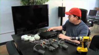 Qsee Installation Video  Turning on the DVR [upl. by Prichard]