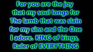 Hosanna Kirk Franklin Lyrics on Screen [upl. by Kingsbury639]