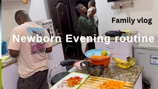 My Realistic Evening routine Cooking and taking care of twins Family vlog Jaysonjosie [upl. by Sedgewake]