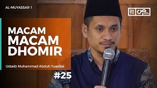 Al Muyassar 25  Macam Macam Dhomir  Ustadz M Abduh Tuasikal [upl. by Topper548]